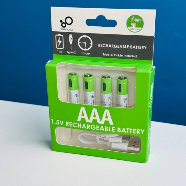SmarToools RB40 AA/AAA1.5V 2600mWh Rechargeable Battery (4Pcs Set)