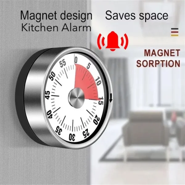 Mechanical Timer Kitchen Cooking Countdown Alarm Clock