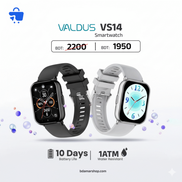 Valdus VS14 Bluetooth calling Smartwatch
